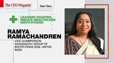 Ramya Ramachandren - Vice Chairperson - Saraswathi Group of Institutions (SGI), Hapur, India