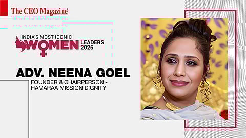 Adv. Neena Goel - Founder & Chairperson - Hamaraa Mission Dignity