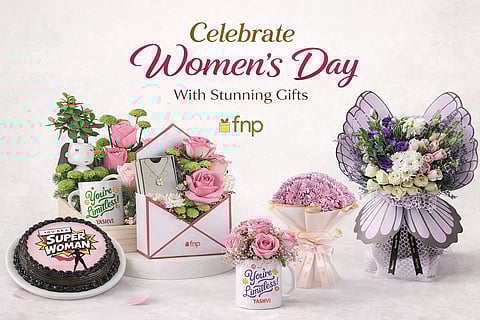 FNP launches Women’s Day 2026 Collection: Honoring Women with Style, Grace, and Thoughtfulness
Featuring elegant floral arrangements, personalized gifts, premium hampers, and exclusive FNP Luxe creations