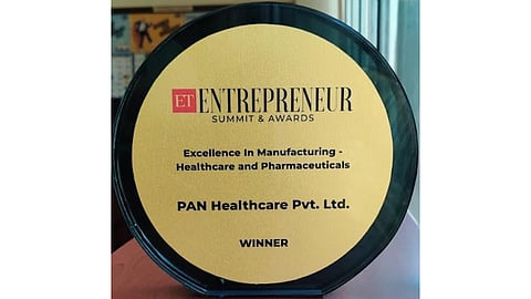 PAN Health Wins ‘Excellence in Manufacturing – Healthcare & Pharmaceuticals’ at ET Entrepreneur Awards 2026