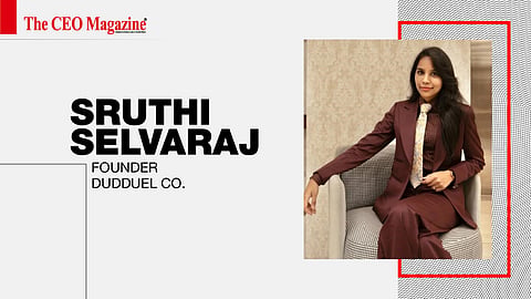 Sruthi Selvaraj - Founder - Dudduel Co.