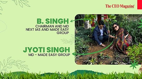 B. Singh, Chairman and Managing Director of NEXT IAS and MADE EASY GroupJyoti Singh, Managing Director of MADE EASY Group