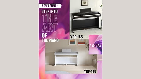Yamaha Music India Expands Its Digital Piano Portfolio with the Launch of ARIUS YDP-166 and YDP-146