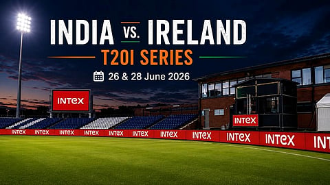 Intex strengthens cricket presence with in-stadium branding partnership for India-Ireland T20I series