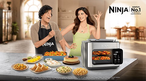 The campaign uses a playful father-daughter dynamic to introduce the Ninja Blast and Ninja Combi to Indian homes