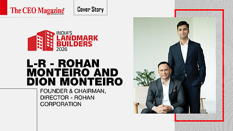 Left to Right - Rohan Monteiro AND Dion Monteiro - Founder & Chairman, Director - Rohan Corporation