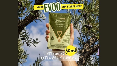 A First for India: Vimal Wellness Launches India's First 30ml Extra Virgin Olive Oil Pouch, Exclusively on Zepto