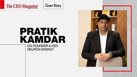 Pratik Kamdar - Co-founder & CEO - Neuron Energy