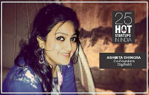 Ashmita Dhingra,Co-Founder of  Digifish3