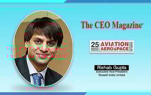 Rishab Gupta the Executive Vice President of Rossell