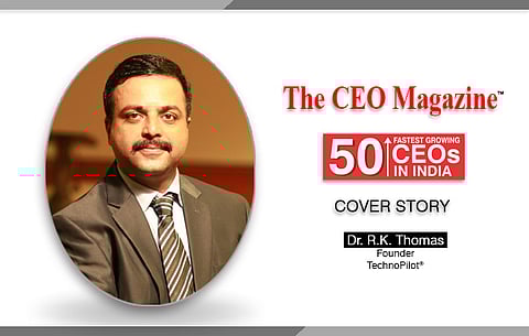 Finding that great inkling: How a naval officer turned entrepreneur is disrupting business outline with his venture; A walk of words with Dr. R.K. Thomas