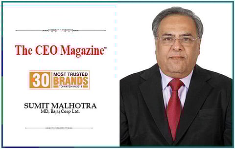 MD of Bajaj Corp Ltd
