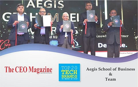 Aegis School of Business, Data Science, Cyber Security & Telecommunication: An up-close at a mentor nurturing cross-functional techno business leaders