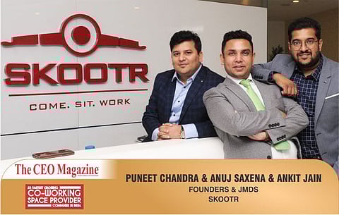 Leading the way as India’s premier Managed office space provider and HQ as a service offering Skootr