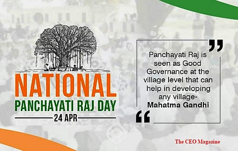 National Panchayati Raj Day: celebrating the victory for rural development