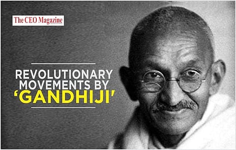 Revolutionary Movements led by ‘Gandhi’