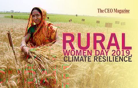 Rural Women Day 2019, Climate Resilience
