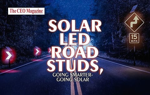 SOLAR LED ROAD STUDS, GOING SMARTER-GOING SOLAR