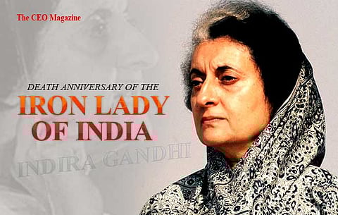Death Anniversary of the Iron Lady of India