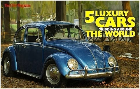 5 LUXURY CARS, SKIDDING AROUND THE WORLD