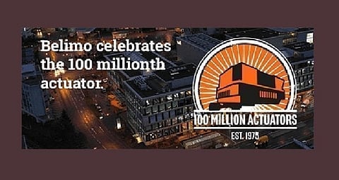 100 Million BELIMO Actuators