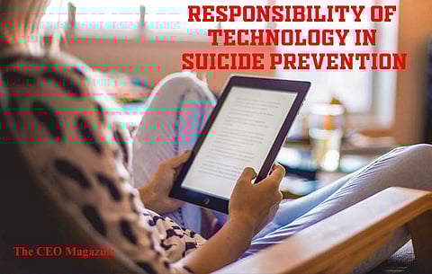 Responsibility of Technology in Suicide Prevention