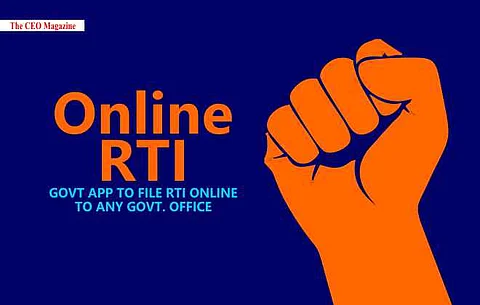 Online RTI, Govt App To File RTI Online to Any Govt. Office