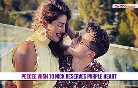PEECEE WISH TO NICK DESERVES PURPLE HEART