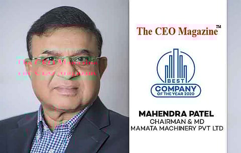 Mr. Mahendra Patel
Mamata Machinery Pvt. Ltd.