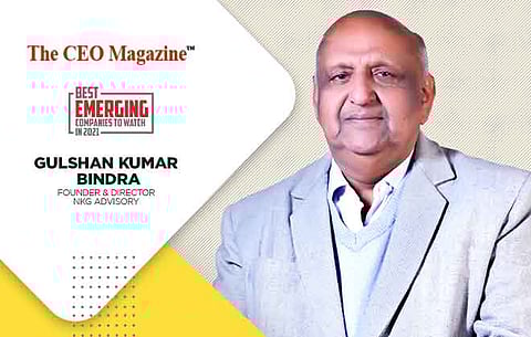 Gulshan Kumar Bindra, Employee Turned Entrepreneur Leading the One Stop Shop for Regulatory Compliances, Nkg Advisory Business and Consulting Services Private Limited