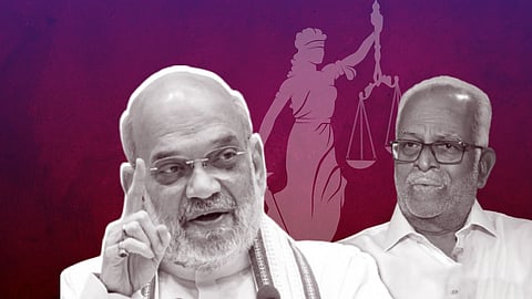The Home Minister called a former Supreme Court judge a ‘Naxal’. Will the Court step up?