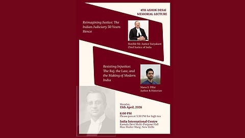 Reimagining Justice: The 4th Ashok Desai Memorial Lecture