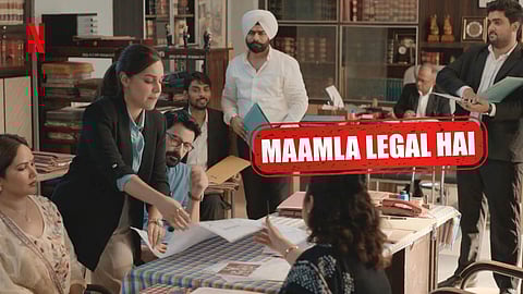 Source: Maamla Legal Hai, Season 2. Netflix India