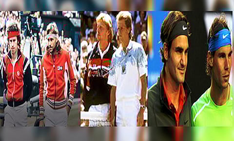 Clash of the tennis titans: The three greatest male rivalries that made Wimbledon what it is