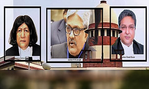Justice KM Joseph appointed to Supreme Court at last, but will be junior to newly appointed Justices Indira Banerjee, Vineet Saran