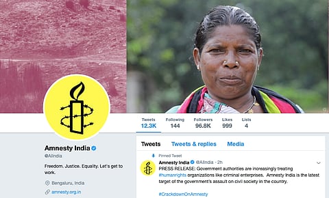 Amnesty India: Government authorities are increasingly treating human rights organisations like criminal enterprises