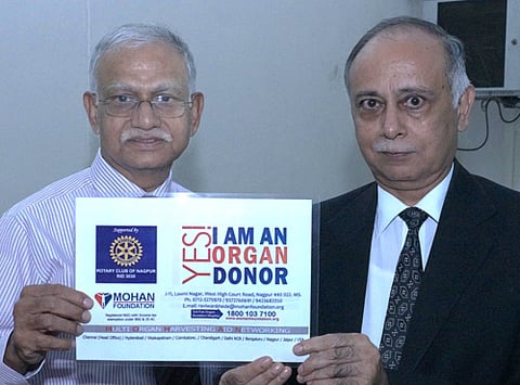 Bidding heartfelt adieu to Justice B P Dharmadhikari from juniors