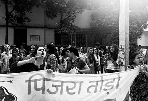 Delhi Government allows Pinjra Tod Activists video conferencing with her lawyer and access to book for reading