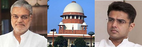 Rajasthan Speaker moves Supreme Court against HC order restraining him from deciding on disqualification of 19 Congress MLAs