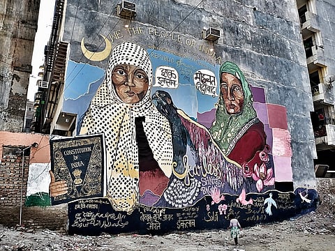 Graffiti in Shaheen Bagh, Source: Common Creative