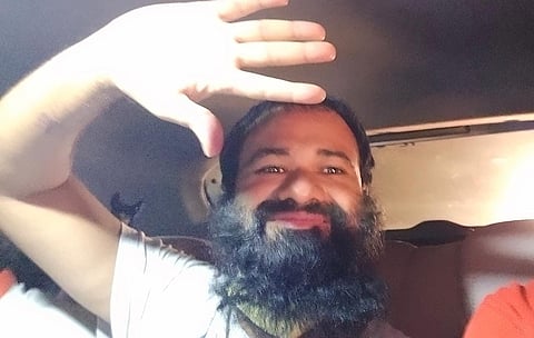 Dr. Kafeel Khan outside Mathura Jail.