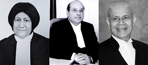 (LtoR)- Justice Indira Banerjee, Justice Rohinton F Nariman, Justice Navin Sinha