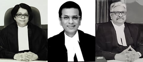 Justice Indu Malhotra, Justice D Y Chandrachud, Justice K M Joseph