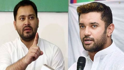 Tejaswi Yadav and Chirag Paswan battle it out to edge the BJP and JD (U) in Bihar elections