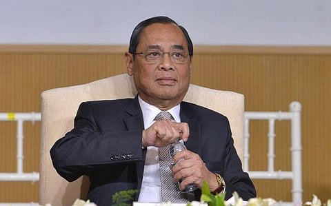 Ex-CJI Ranjan Gogoi.
Photo Credit: The Hindu.