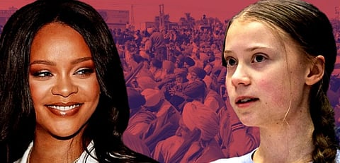 Rihanna, Greta, and others support Indian farmers on Twitter. Trolls and conspiracies follow