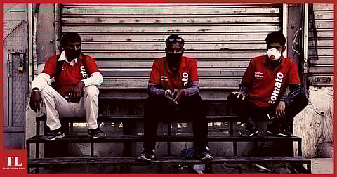 Food for Thought: COVID-19 Makes Life Precarious for App-based Delivery Men