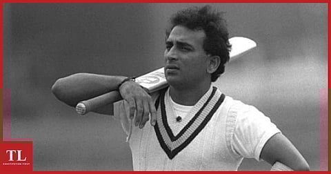 Sunil Gavaskar.