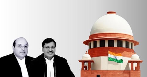 Justice Rohinton Fali Nariman and Justice BR Gavai.