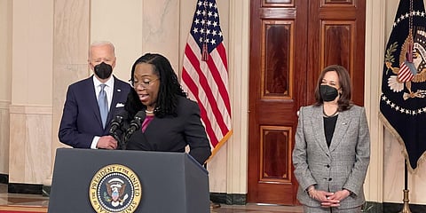 In historic first, U.S.President Biden nominates Ketanji Brown Jackson to U.S.Supreme Court